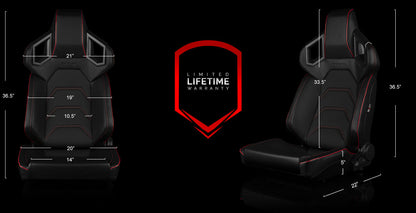 ALPHA-X Series Sport Reclinable Seats - Priced Per Pair