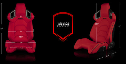 ALPHA-X Series Sport Reclinable Seats - Priced Per Pair