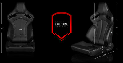 ORUE Series Sport Reclinable Seats - Priced Per Pair