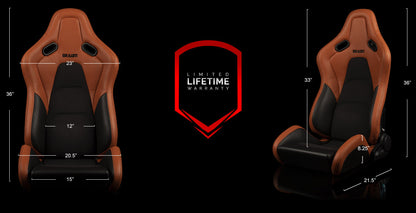 FALCON-S Series Reclinable FRP Composite Seats - Priced Per Pair