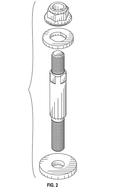 Precision Works Transmission Torque Mount Bolt ONLY - Honda B-Series B18 B20 B16