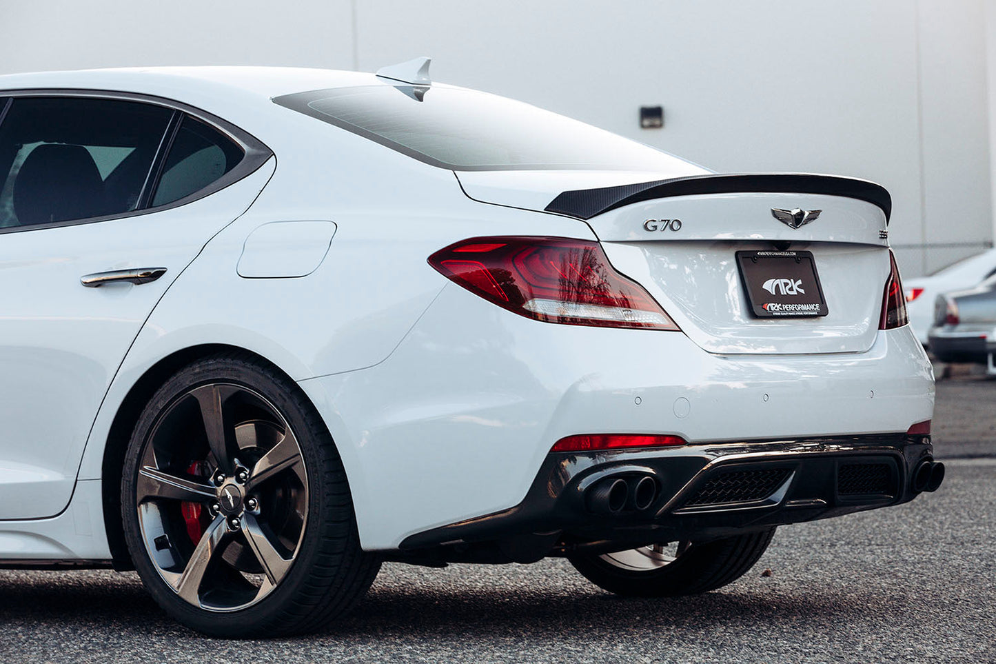 2019-2021 Genesis G70 Carbon Fiber Rear Spoiler A-Style