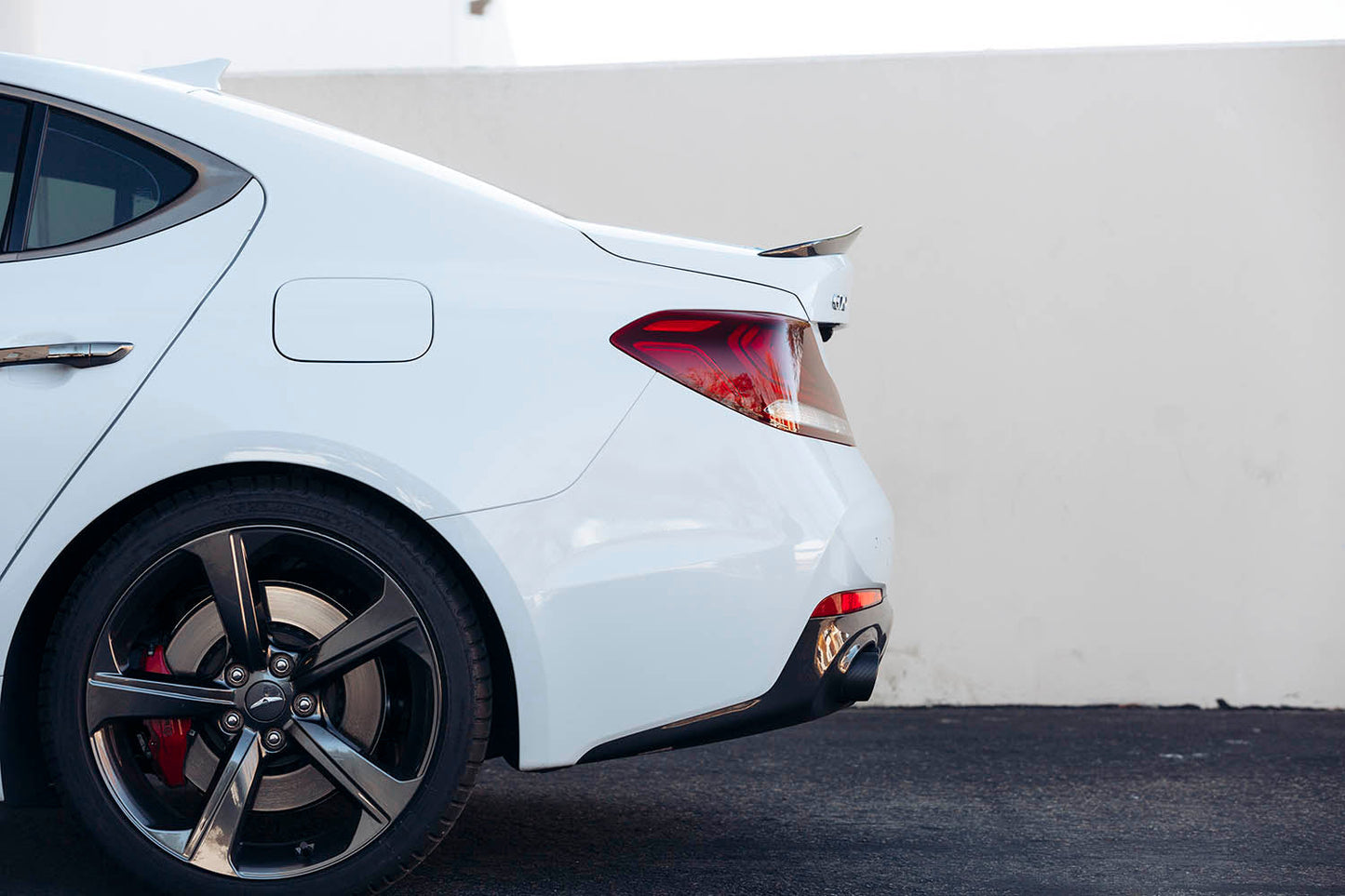2019-2021 Genesis G70 Carbon Fiber Rear Spoiler  D-Style