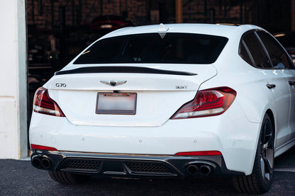 2019-2021 Genesis G70 Carbon Fiber Rear Spoiler  D-Style