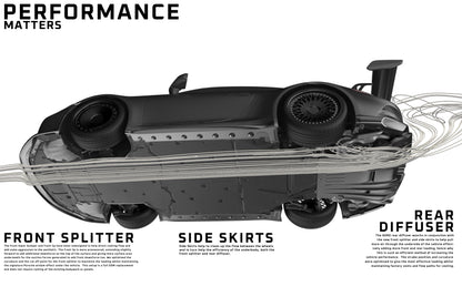 ADRO 911 GT3 (992.1) AT-P Carbon Swan Neck Wing