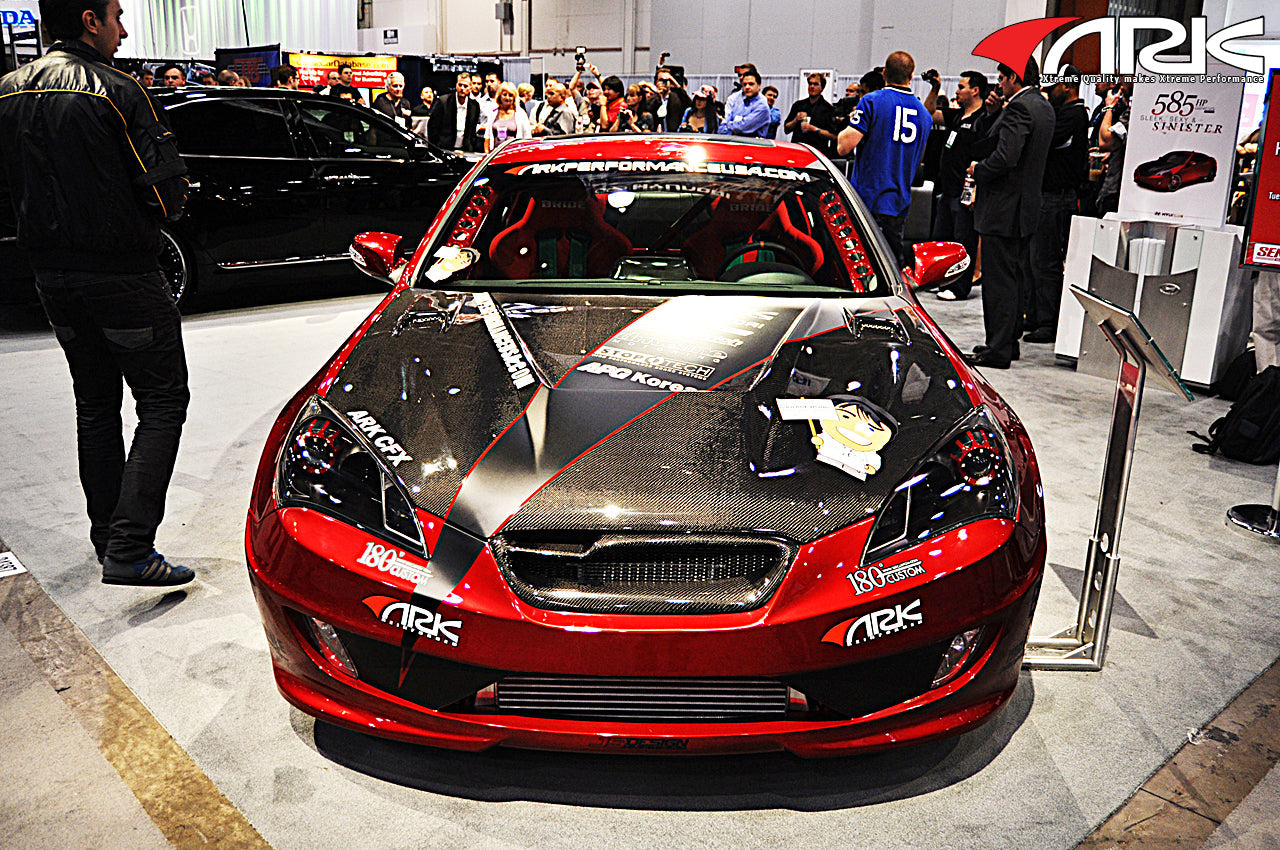 2010-2012 Hyundai Genesis Coupe C-FX Carbon Fiber Front Grille