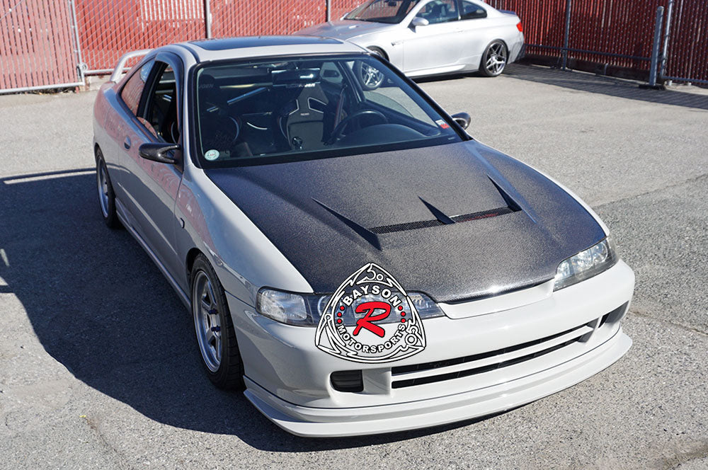 JS Style (Carbon Fiber) Hood For 1994-2001 Acura Integra (With JDM Front End)