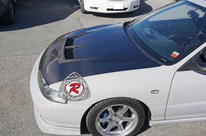 JS Style (Carbon Fiber) Hood For 1994-2001 Acura Integra (With JDM Front End)
