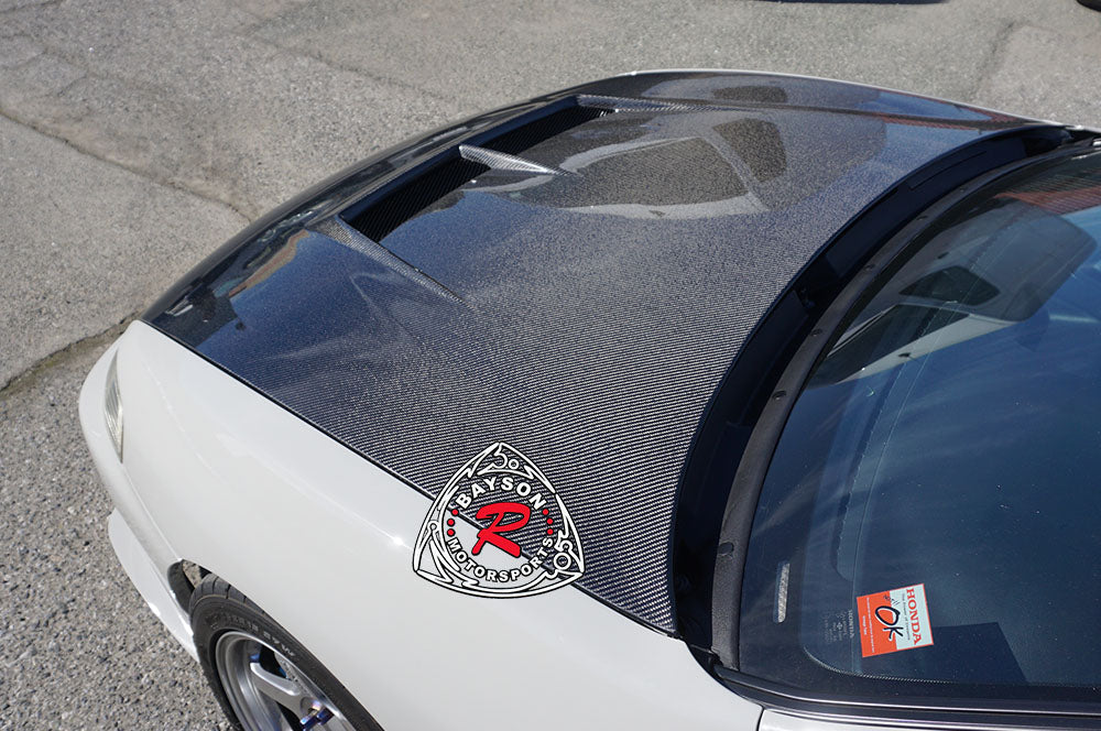 JS Style (Carbon Fiber) Hood For 1994-2001 Acura Integra (With JDM Front End)