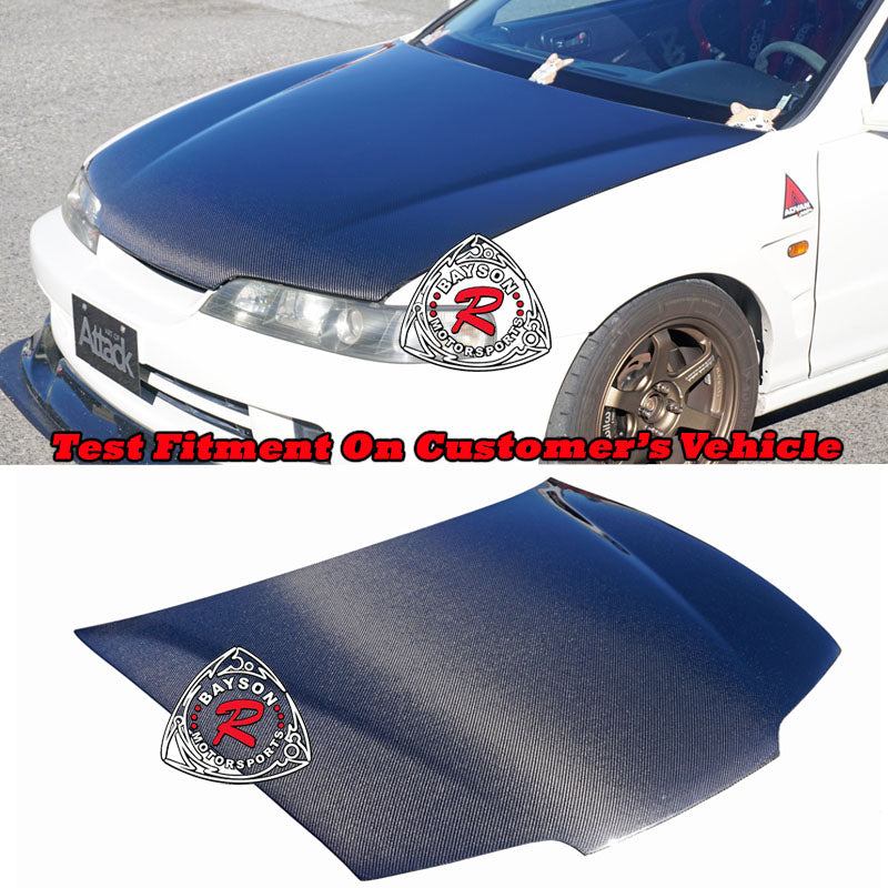 OE Style (Carbon Fiber) Hood For 1994-2001 Acura Integra (With JDM Front End)