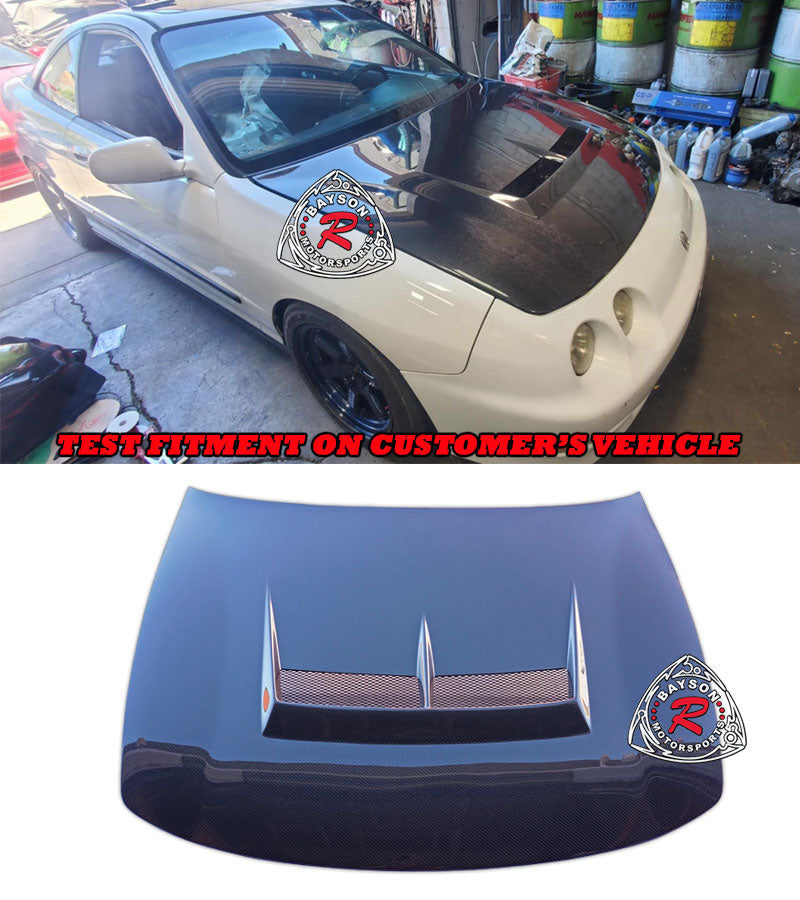 JS Style (Carbon Fiber) Hood For 1994-2001 Acura Integra (With USDM Front End)