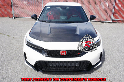 GT Style (Carbon Fiber) Hood For 2023-2025 Honda Civic Type R (FL5)