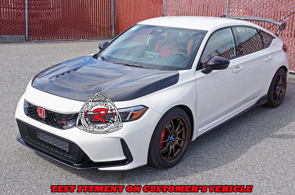 GT Style (Carbon Fiber) Hood For 2023-2025 Honda Civic Type R (FL5)