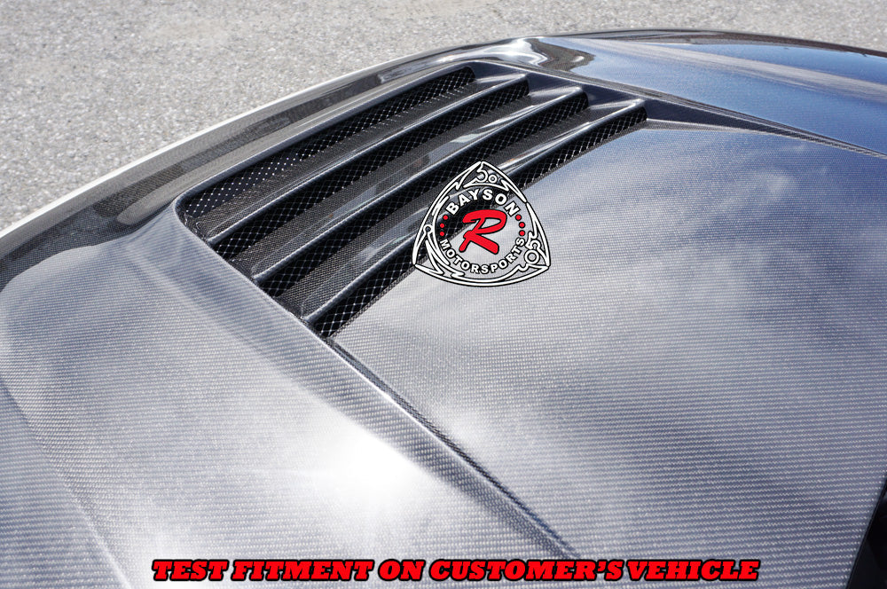GT Style (Carbon Fiber) Hood For 2023-2025 Honda Civic Type R (FL5)