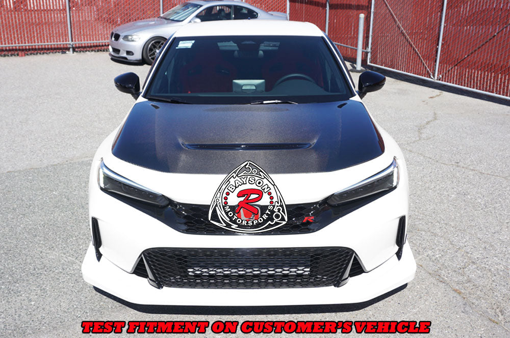 OE Style (Carbon Fiber) Hood For 2023-2025 Honda Civic Type R (FL5)