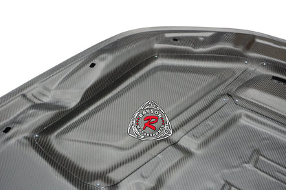 VR Style (Double Sided Carbon Fiber) Hood For 2023-2025 Honda Civic Type R (FL5)