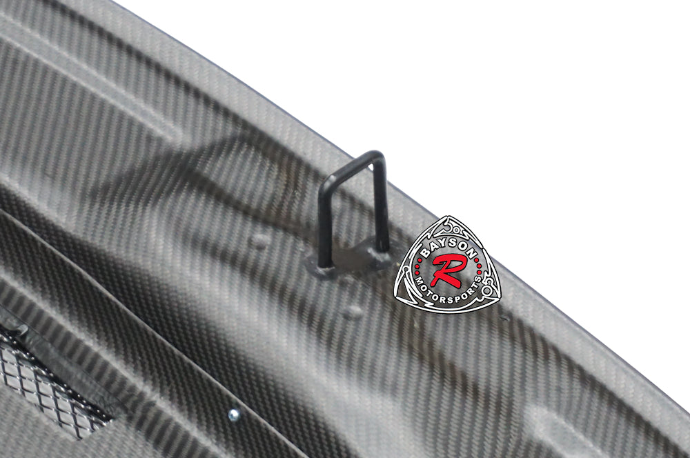 VR Style (Double Sided Carbon Fiber) Hood For 2023-2025 Honda Civic Type R (FL5)
