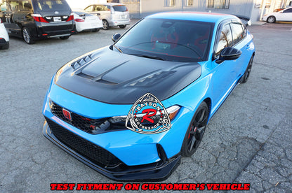 VR Style (Carbon Fiber) Hood For 2023-2025 Honda Civic Type R (FL5)