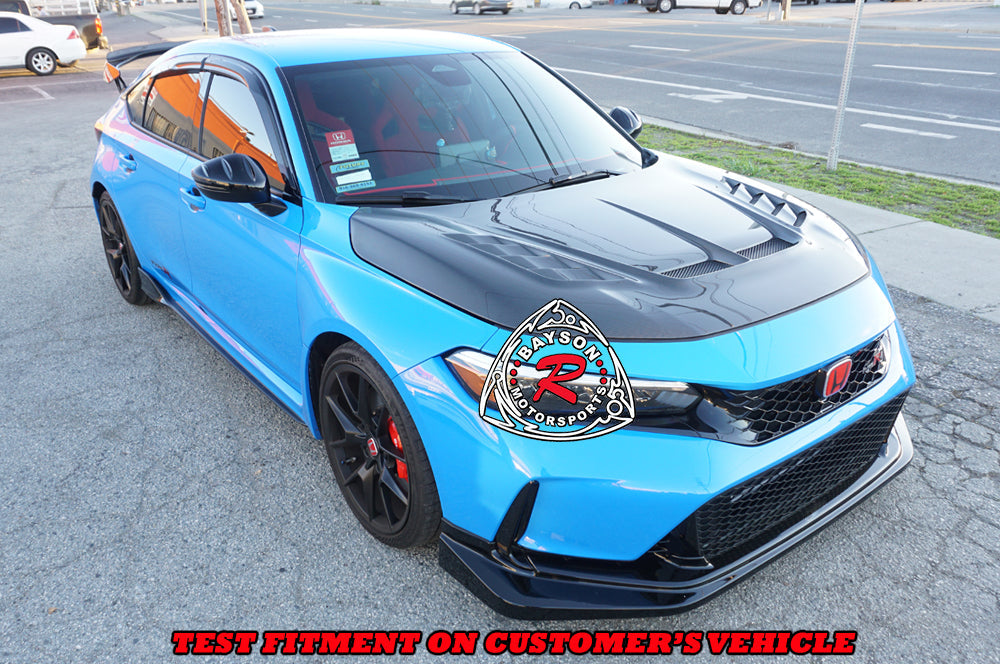 VR Style (Carbon Fiber) Hood For 2023-2025 Honda Civic Type R (FL5)