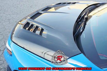 VR Style (Carbon Fiber) Hood For 2023-2025 Honda Civic Type R (FL5)