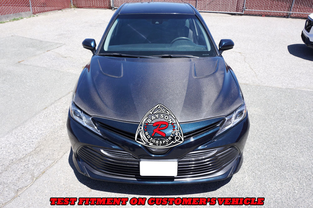 ZR Style (Carbon Fiber) Hood For 2018-2024 Toyota Camry
