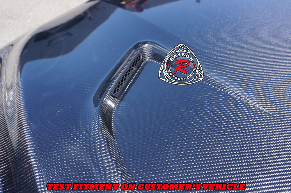 ZR Style (Carbon Fiber) Hood For 2018-2024 Toyota Camry