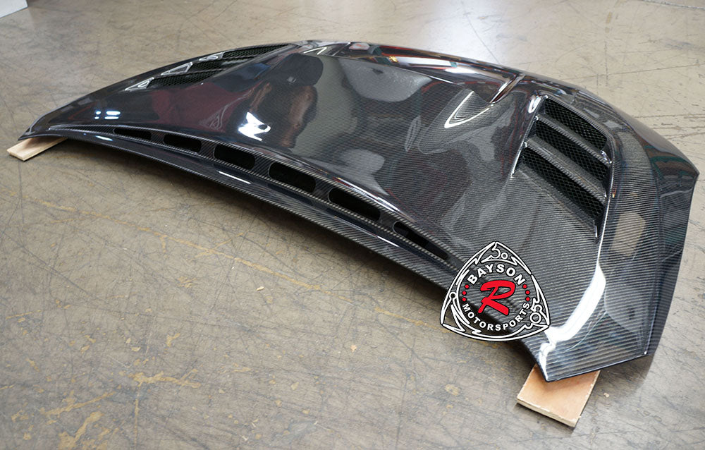 VR Style (Carbon Fiber) Hood For 2015-2021 Subaru WRX/WRX Sti