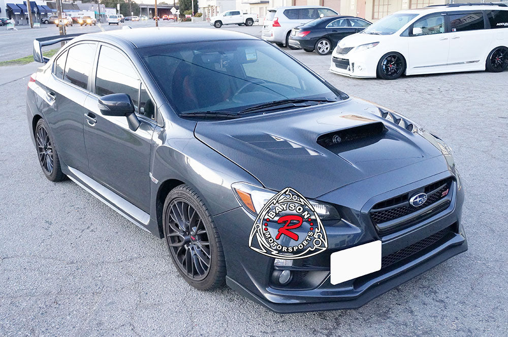 VR Style (Carbon Fiber) Hood For 2015-2021 Subaru WRX/WRX Sti