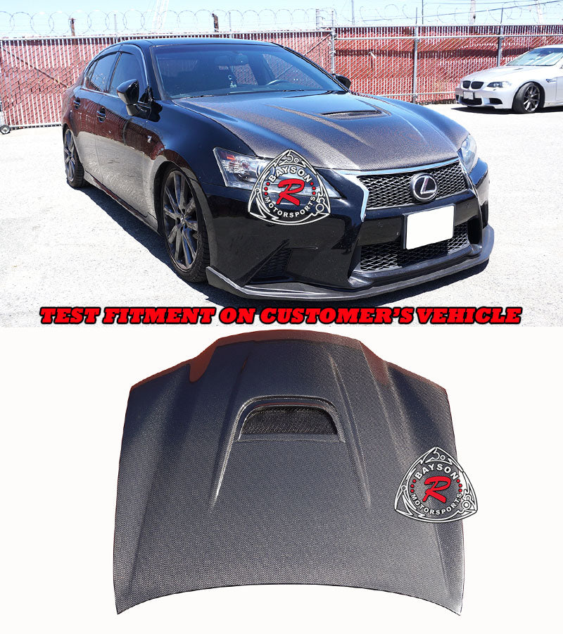 ZR Style (Carbon Fiber) Hood For 2013-2020 Lexus GS350/GS450h