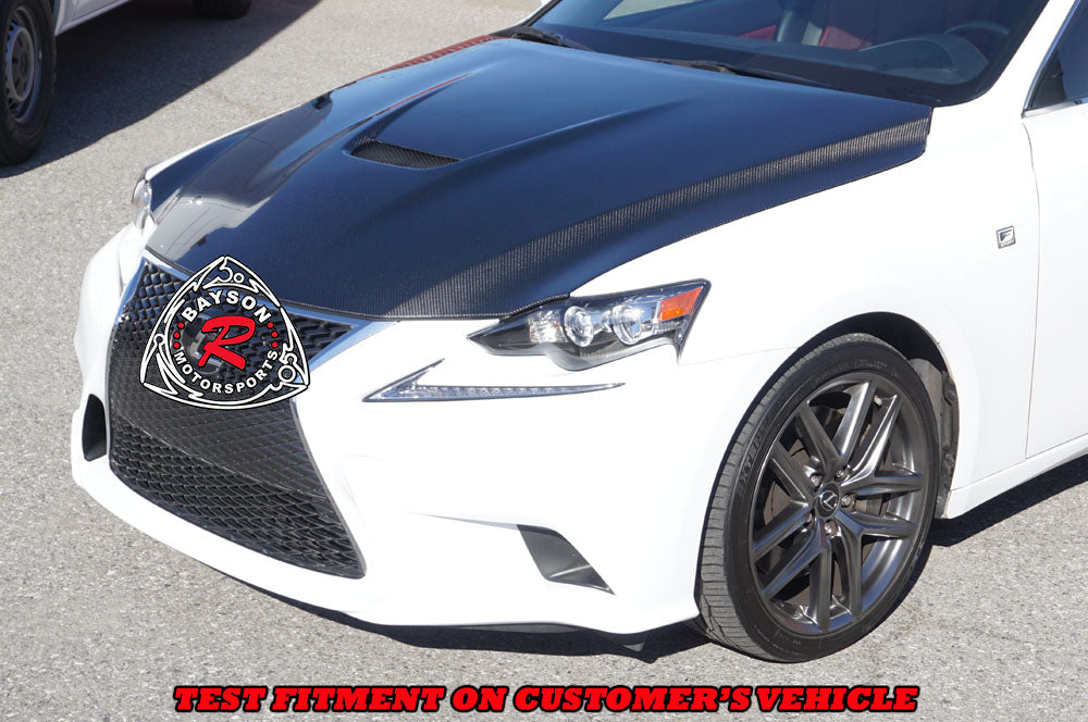 ZR Style (Carbon Fiber) Hood For 2014-2021 Lexus IS (Excluding IS-C/IS-F)