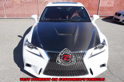 ZR Style (Carbon Fiber) Hood For 2014-2021 Lexus IS (Excluding IS-C/IS-F)