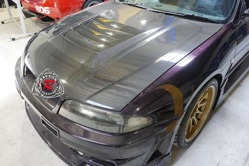 Z-Tune Style (Carbon Fiber) Hood For 1995-1998 Nissan GTR (R33)
