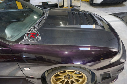 Z-Tune Style (Carbon Fiber) Hood For 1995-1998 Nissan GTR (R33)