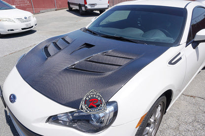 VR Style (Carbon Fiber) Hood For 2017-2021 Toyota 86