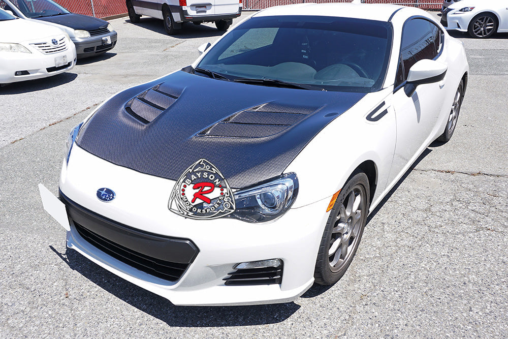 VR Style (Carbon Fiber) Hood For 2012-2016 Scion FR-S