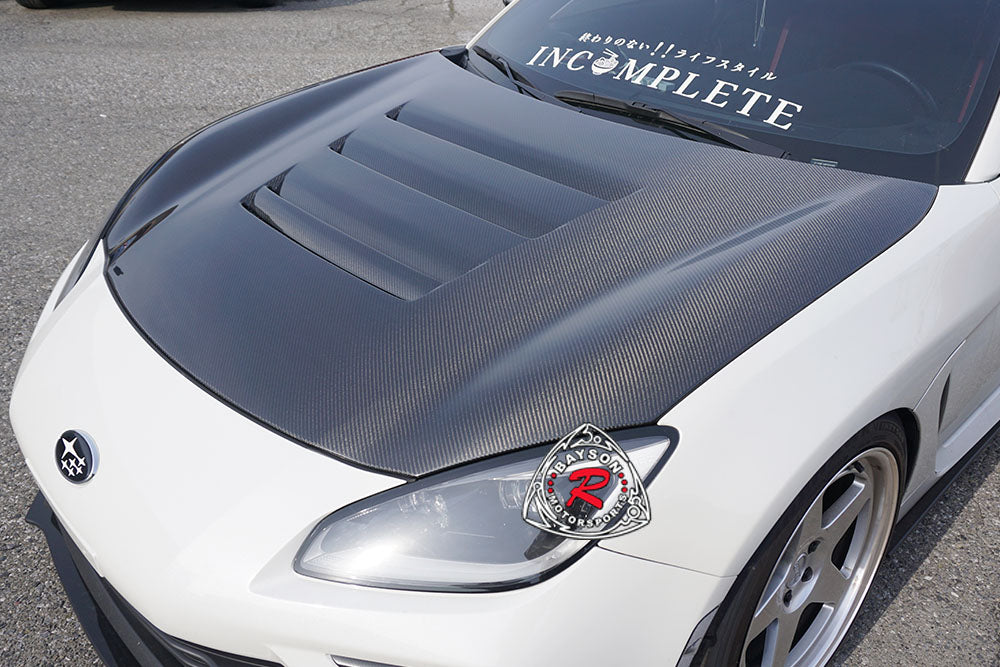 GT300 Style (Carbon Fiber) Hood For 2022-2026 Toyota GR86