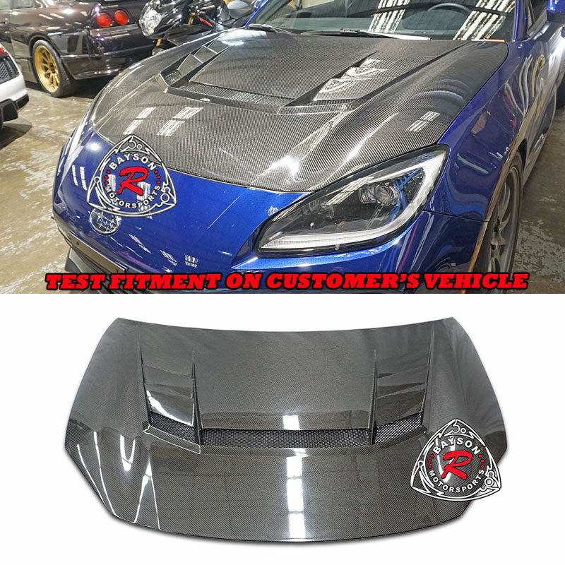 VR Style (Carbon Fiber) Hood For 2022-2026 Toyota GR86