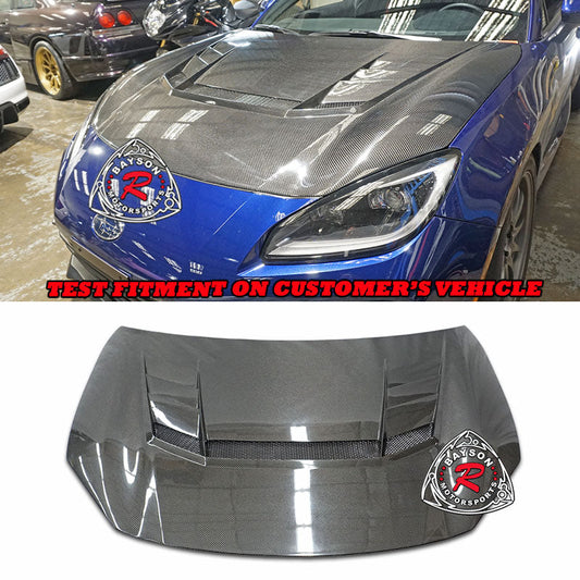 VR Style (Carbon Fiber) Hood For 2022-2026 Toyota GR86