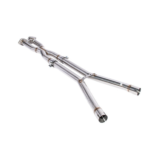 2005-08 Chevrolet Corvette C6 6.0L 6.2L T-304 Stainless Steel 2.5 In X Pipe