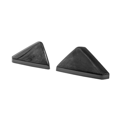 2024-Up Tesla Cybertruck Side Mirror Covers Pair - MC-1057-BKCF