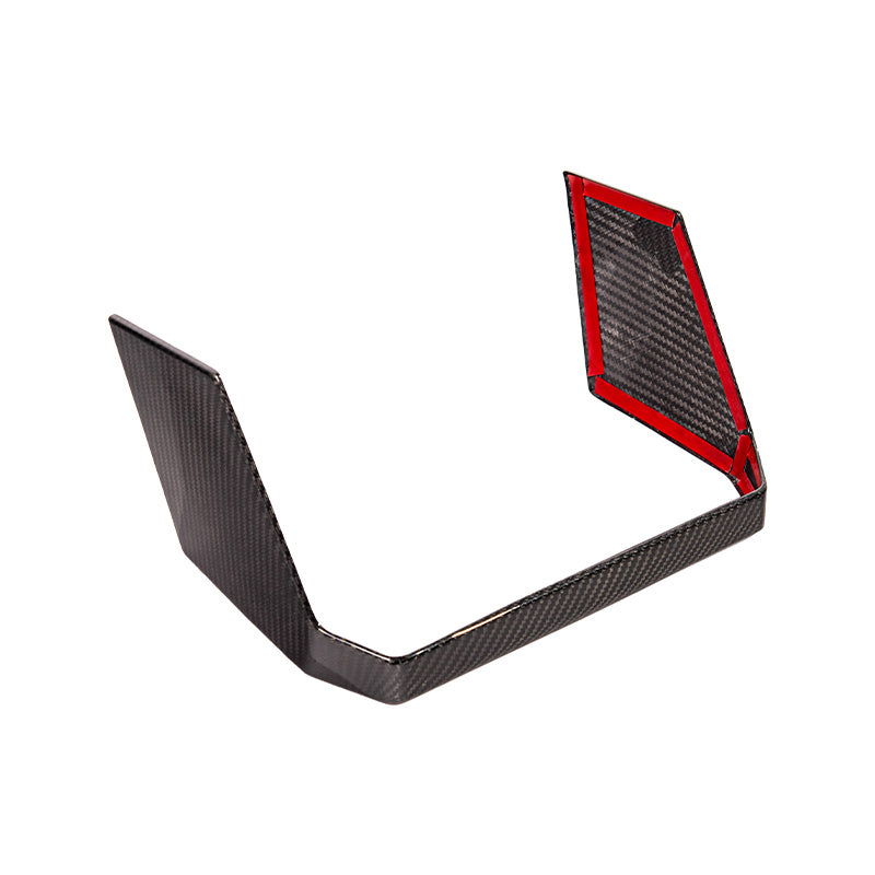 2024-Up Tesla Cybertruck Rear Display Cover - VENT-1061-BKCF