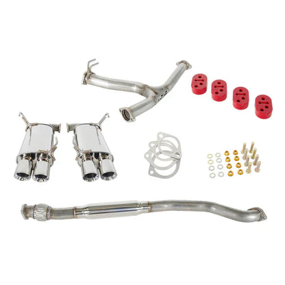 Grimmspeed Catback Exhaust System Resonated For Subaru 11-21 WRX/STI SEDAN Grimmspeed
