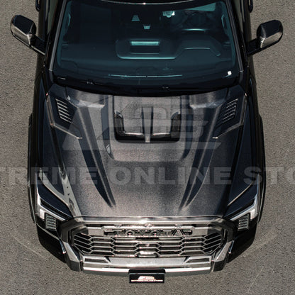 2022-Up Toyota Tundra | EOS CARBON FIBER Front Vented Hood Cover w/ Side Vent