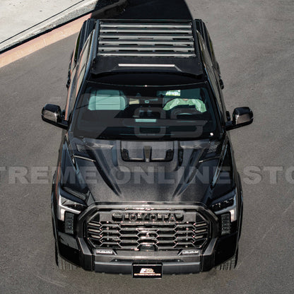 2022-Up Toyota Tundra | EOS CARBON FIBER Front Vented Hood Cover w/ Side Vent