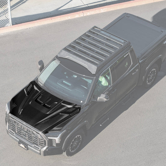 2022-Up Toyota Tundra | EOS CARBON FIBER Front Vented Hood Cover w/ Side Vent