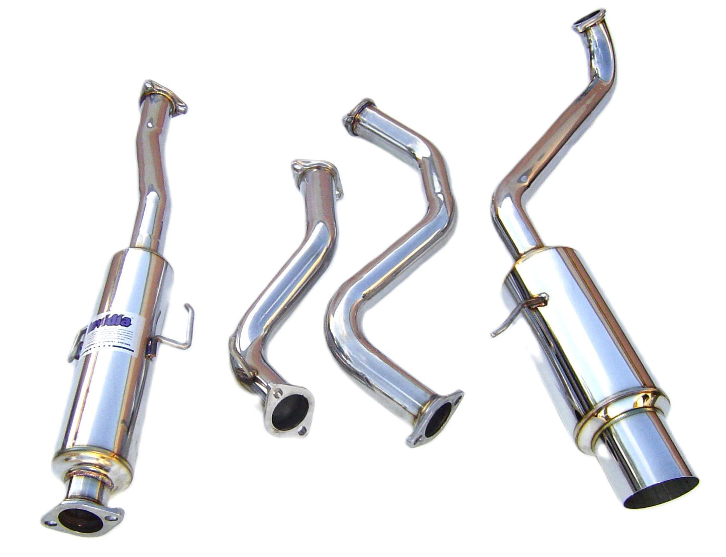 Invidia 88-91 Honda CRX EF8 N1 CAT-BACK Exhaust