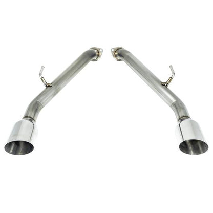 REMARK Axleback Exhaust. Infiniti Q50. Stainless Single Wall Tip
