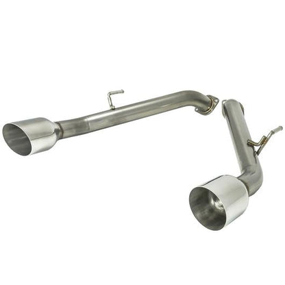 REMARK Axleback Exhaust. Infiniti Q50. Stainless Single Wall Tip