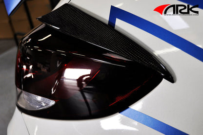 2012-2017 Hyundai Veloster C-FX Carbon Fiber  Rear Tail Lamp Canards