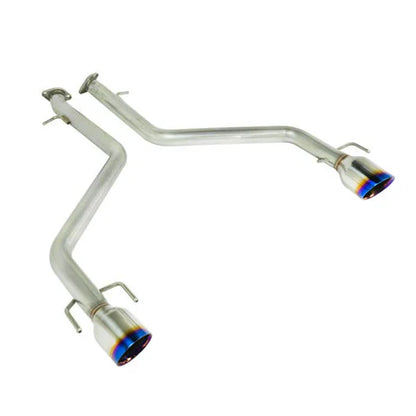 REMARK Axleback Exhaust. Lexus IS 2021+. Burnt Stainless Double Wall Tip